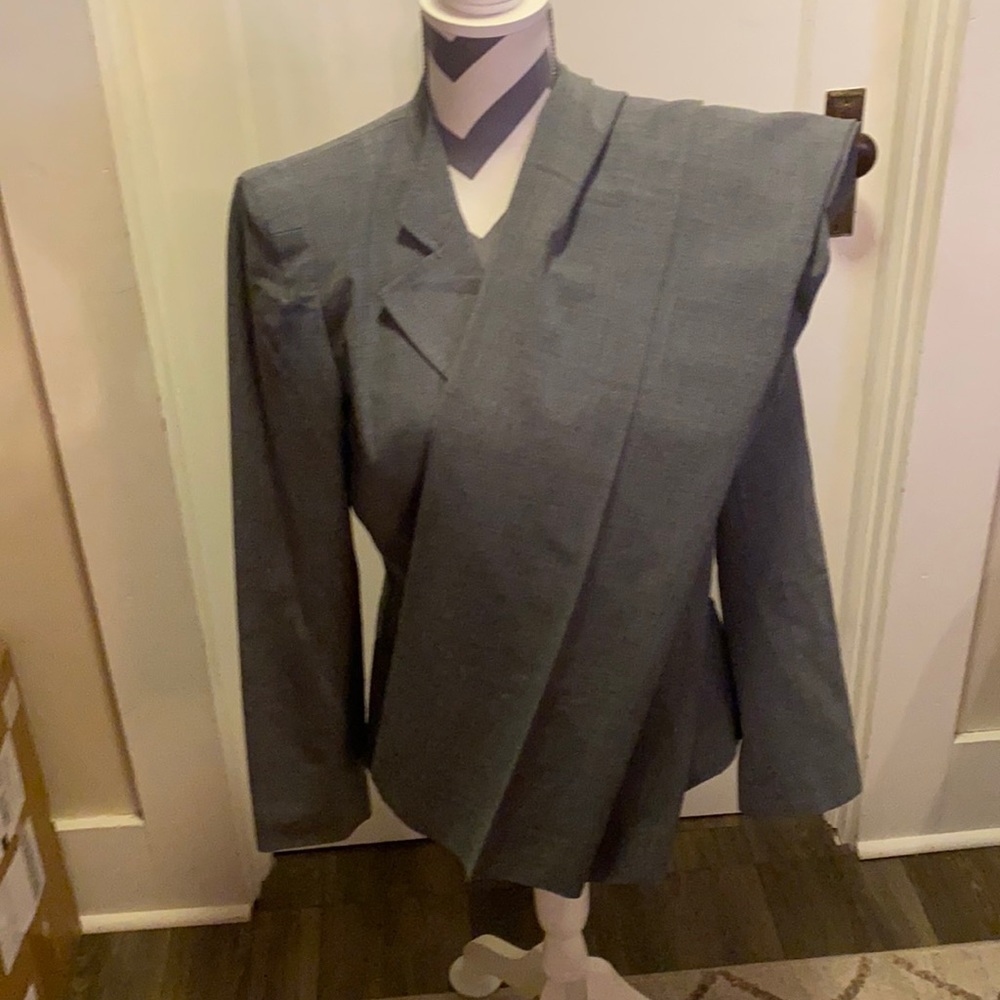 Gray Pantsuit